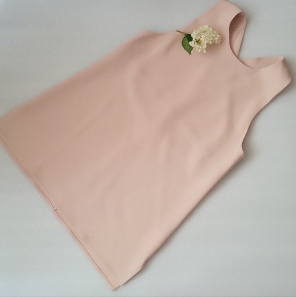 NWOT Theory Parieom Admiral Crepe Sleeveless Top - Picture 2 of 12